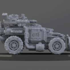 looted_rr_black.gif Download STL file Greenskins Looted DNA Cult Buggy • Design to 3D print, AgentSmith99