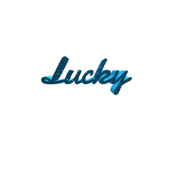 Lucky.gif STL file Lucky・3D print model to download