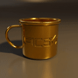 Cup.gif Download STL file SATISFACTORY - Pioneers Cup • 3D printing design, Wikus3D