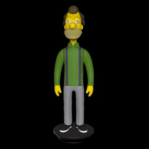 ZBrush-Mosdf22svie.mp4 Lenny Lenard - The Simpsons