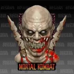 gif.gif STL file Mortal Kombat Baraka・3D printer model to download