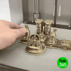 Robby_01.gif 3D file Foldable Robby The Robot・Template to download and 3D print