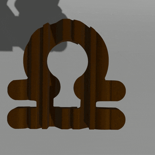 Zodiac Sign - Libra 3D model