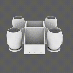 maceta0001-0070_gif.gif Télécharger fichier STL pot de fleurs - pot de fleurs - pot • Plan pour impression 3D, RMMAKER