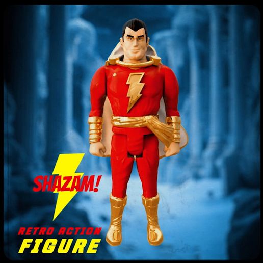 SAZHAM-VIDEO-360.mp4 SHAZAM RETRO ACTION FIGURE