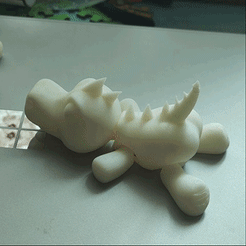 00.gif Archivo 3D Dinosaurio de culo flexible・Design para impresora 3D para descargar, FlexiAss