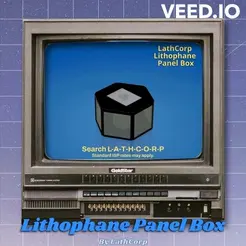 Lithophane-Panel-Box-Infomercial-GIF.gif Archivo 3D Caja de luz de paneles de litofán・Plan de impresora 3D para descargar