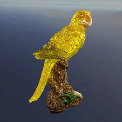 perroquet-gi.gif Archivo STL Loro・Modelo para descargar e imprimir en 3D