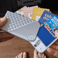Final_release_1.gif UPDATED Credit Card Wallet (Spread style) 6x Cards with NEW 12x plus Cash pocket