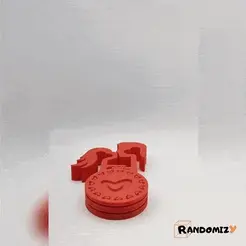 Valentine's-Spinning-Lock.gif Free 3D file Valentine's Spinning Lock・3D printer model to download