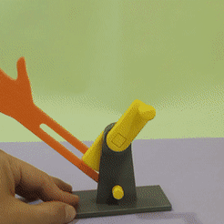 Mechanical-Hand-Shaker1.gif Free STL file Mechanical Hand Shaker・Template to download and 3D print, MrY