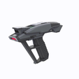 720x720_GIF.gif Picard Phaser - Star Trek - Printable 3d model - STL + CAD bundle - Commercial Use
