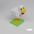 gif.gif MINECRAFT CHICKEN APPLE WATCH STAND