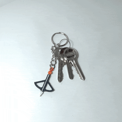 MyGif_1692545908003-min.gif STL file Crossbow Keychain・3D printable model to download