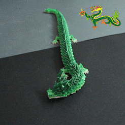 MVI_8330_4.gif Télécharger le fichier flexi Dragon vert • Objet à imprimer en 3D, mr3dprint