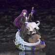 2121.gif Fern -Beyond Journey's End Anime Figure for 3D Printing