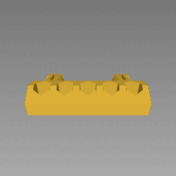 OMG Pegboard Small Bit Holder 3D model