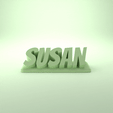 Susan_Super.gif Susan 3D Nametag - 5 Fonts