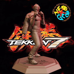 hwoarang3.gif STL file HWOARANG - TEKKEN 7・3D printable model to download