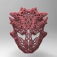 untitled.99.gif Файл STL Шлем MASK VORONOI COSPLAY DEVIL・Модель 3D-принтера для скачивания