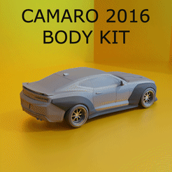 Untitled-6.gif Fichier STL *EN VENTE* CHEVROLET CAMARO 2016 BODY KIT - 19SEPT-04・Plan pour impression 3D à télécharger, Pixel3D