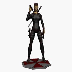 alice1~1.gif 3D file RESIDENT EVIL AFTERLIFE - CLONE ALICE・Model to download and 3D print, ALTRESDE