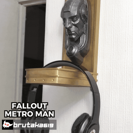 🎨 The Fallout art deco sculpture 