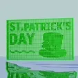 st-patricks-day.gif ☘️St. Patrick's Day 🍺- 3D Model - Saint Patricks day - Optical illusion