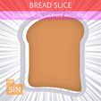 Bread_Slice~5in.gif Bread Slice Cookie Cutter 5in / 12.7cm