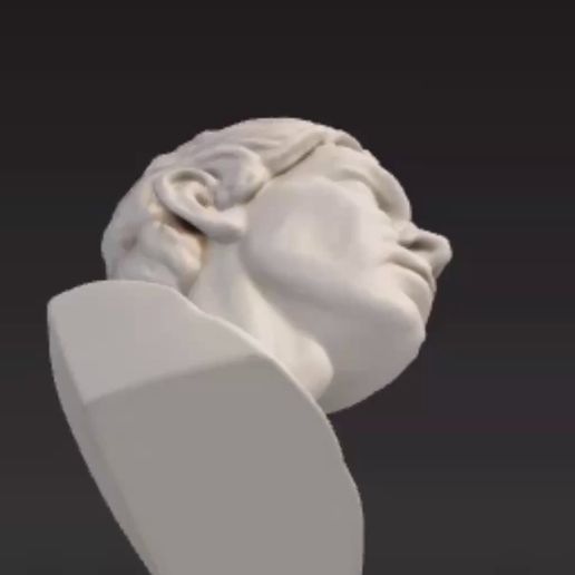 Archivo STL 3D Printable Carved Man’s Face STL | Detailed Sculpture for ...