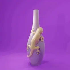 ezgif.com-gif-maker-1.gif Vase Lizard flower vase
