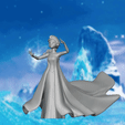 ELSA.gif Frozen – Elsa (with and without cape)