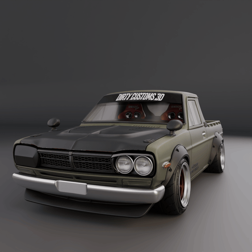 Nissan Hakotora full Kit scale model with sr20det Engine