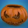 pumpkin_renderrr.gif halloween pumpkin flower pot