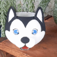 ezgif.com-gif-maker.gif CUTE DOG VASE PLANTER