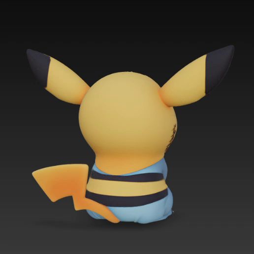 Stitch-Pikachu.mp4 Stitch - Collectable figure 19 Pikachu