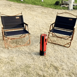 01.gif STL file Outdoor folding table・3D printer model to download