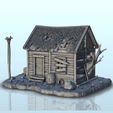 GIF-B01.gif Fichier STL Maison abandonnée avec tronc d'arbre (1) - Six Gun Sound Desperado Old Chronicles Gunfight Gutshot Blackwater Gulch・Design pour imprimante 3D à télécharger