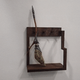 ezgif-1-0b080f676c.gif [MERCHANT] HOGWARTS LEGACY Yew Weave Broom Desk ornament