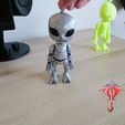 Alien-pro31.gif STL file Big Little Alien - FLEXI・3D printable model to download