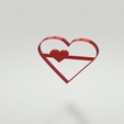 Heart-print-in-the-middle-1.gif 3D file Valentine Cookie Cutter Part 1・3D printer model to download, 3DFilePrinter