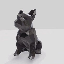 IMG_0244.gif STL file Dog Pug・3D printable model to download