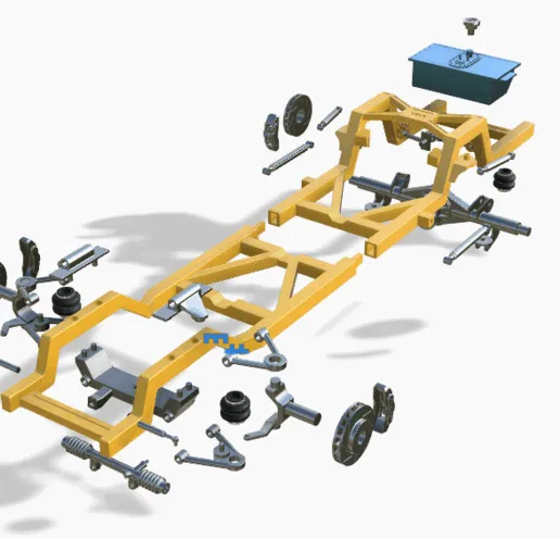 ezgif.com-animated-gif-maker-9.gif 66 CHEVY FLEETSIDE FRAME FOR 1/25 REVELL MODEL KIT.