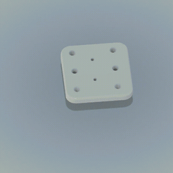 piastra-8mb.gif Download STL file Cabinet door hinge repair plate • 3D printing design, gramegna79
