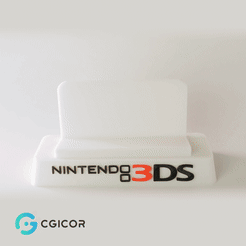 Nintendo-3DS.gif STL file Support for Nintendo 3DS・Design to download and 3D print