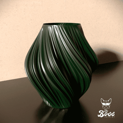 vaso_twist-02.gif Archivo STL jarrón retorcido・Diseño para descargar y imprimir en 3D