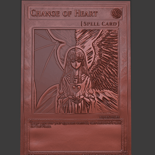 Download file YuGiOh Change of Heart • 3D print design ・ Cults