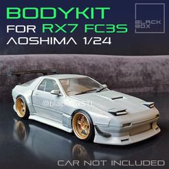 0.gif Archivo 3D BODYKIT Para RX7 FC3 Aoshima 1-24th modelkit・Objeto imprimible en 3D para descargar, BlackBox
