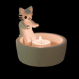 g1.gif cute kitten candle holder