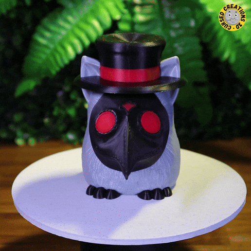 Plague Doctor Furby 3D model